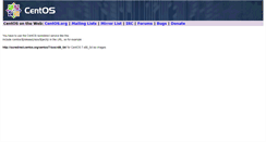 Desktop Screenshot of isoredirect.centos.org