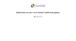 Desktop Screenshot of fr.centos.org