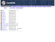 Tablet Screenshot of msync.centos.org